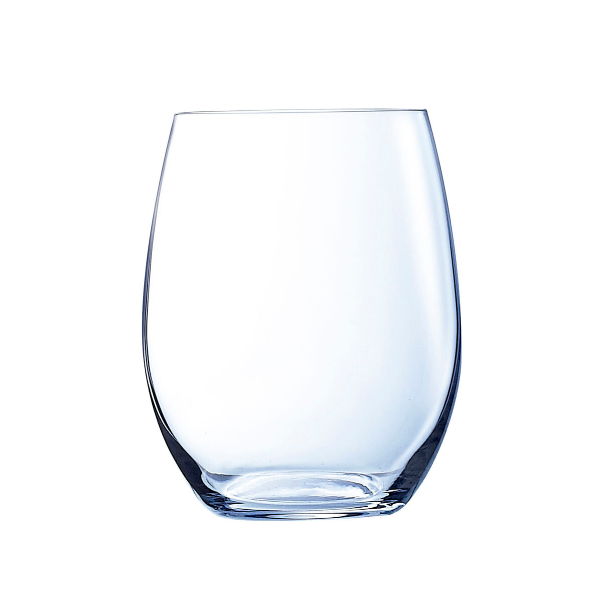 Återanvändbara Glasglas - 440ml (6-pack) - Transparenta glas för daglig användning. Tål maskindisk.