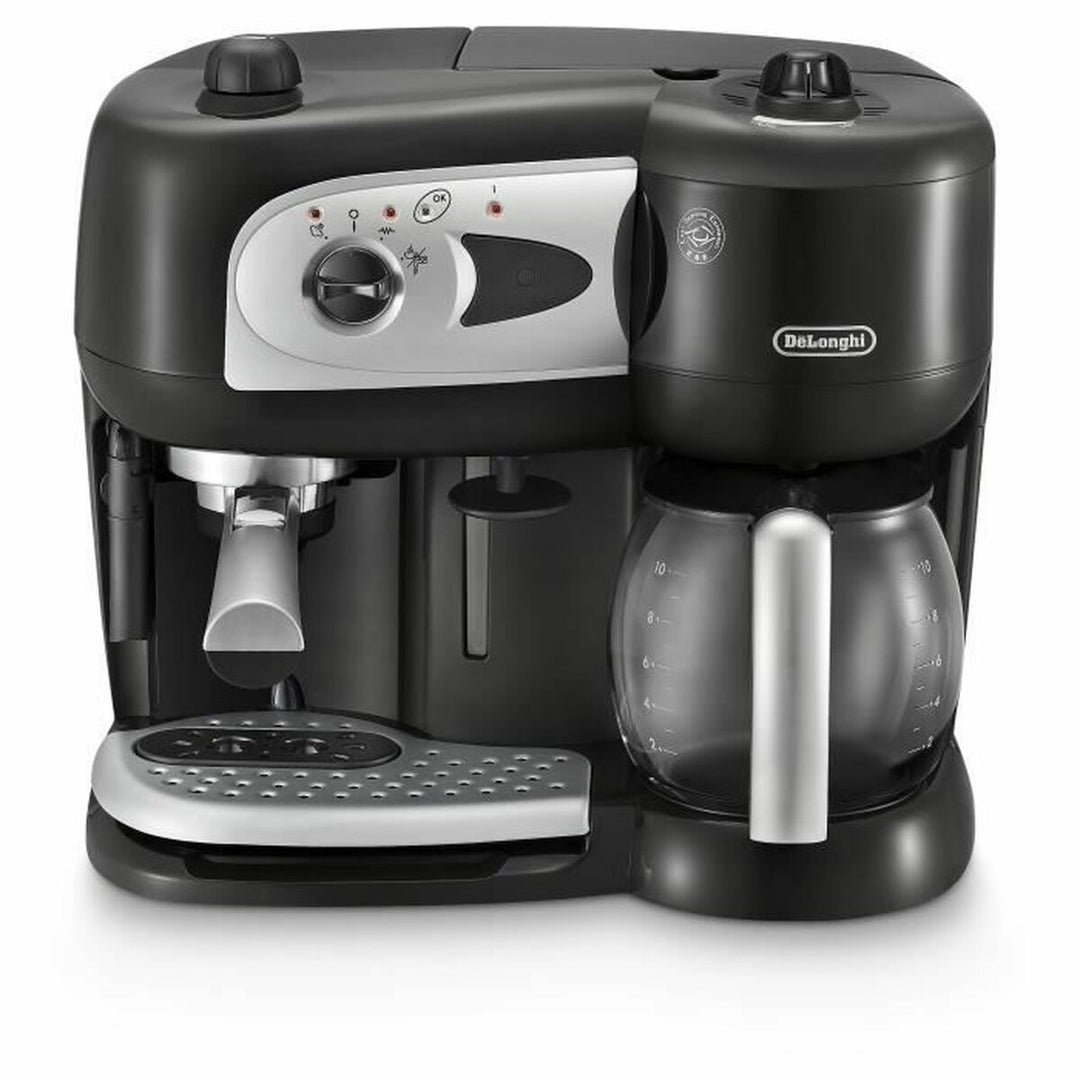 DeLonghi Kaffebryggare: Snabb bryggning, 1,3 L, kapacitet 1750 W, svart design