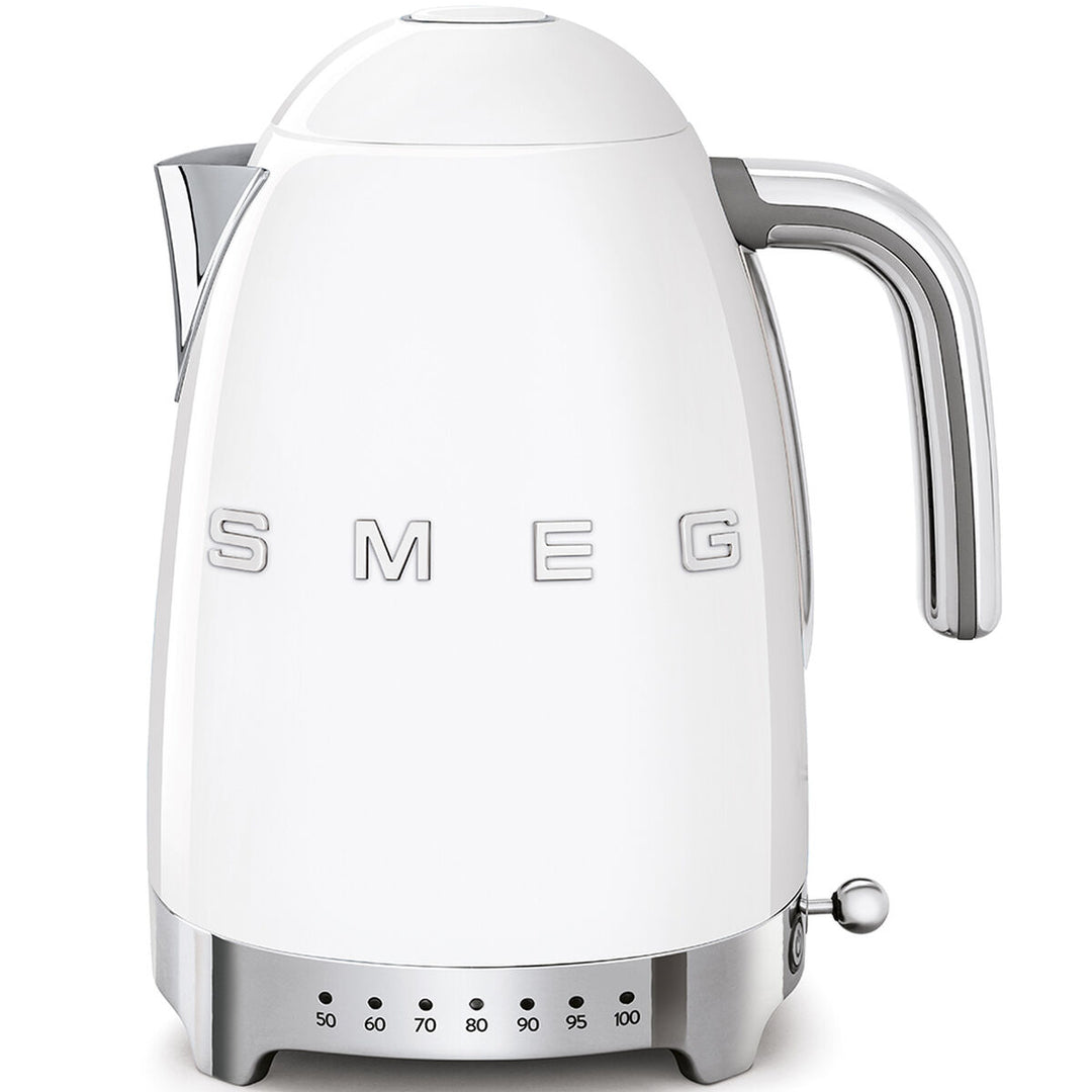 Smeg Vattenkokare Vit - 2400 W - 1,7 L - Rostfritt stål och plast - Automatisk avstängning