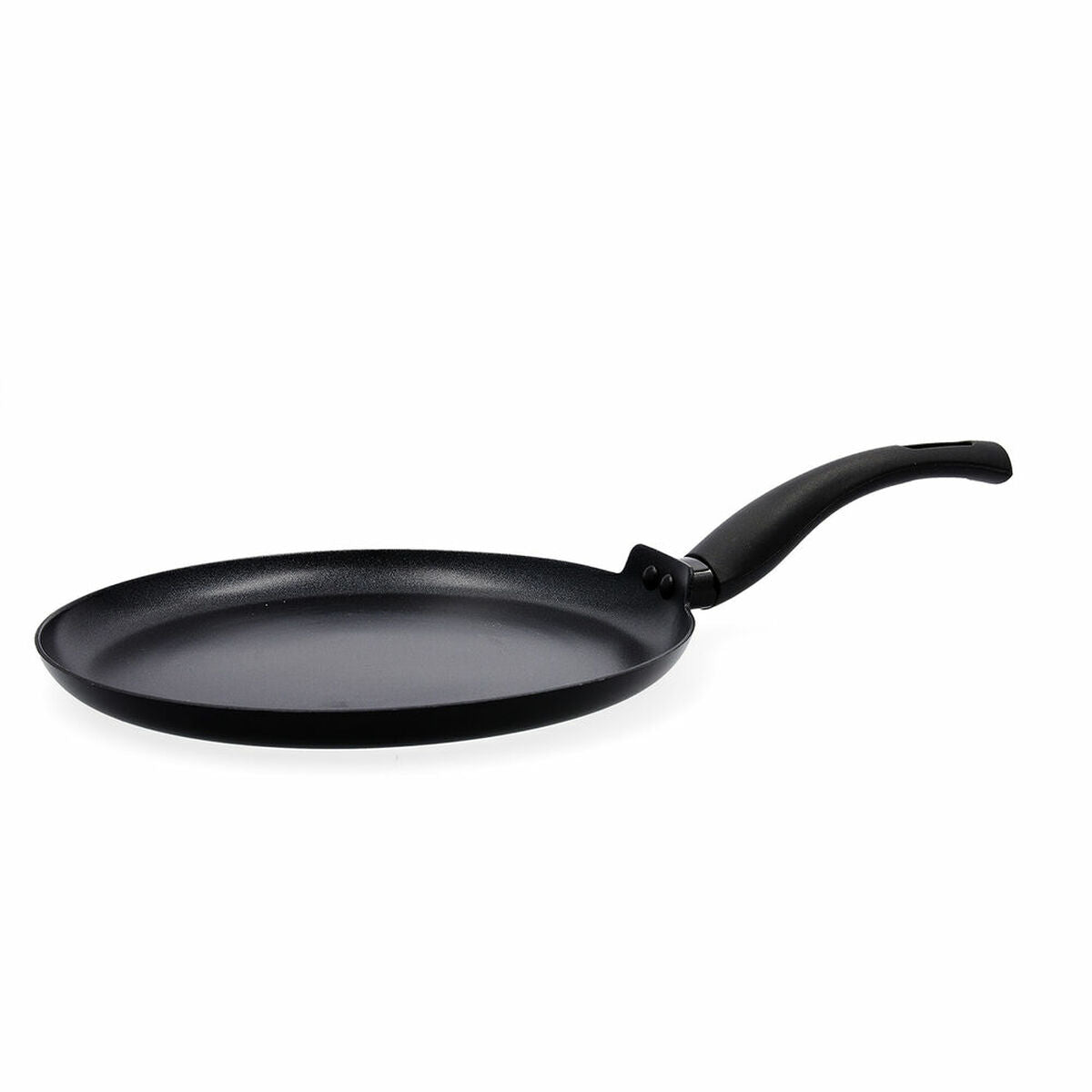 Crêpespanna Quid Hydra i svart metall - Non-stick yta, Soft Touch handtag, diskmaskinskompatibel.