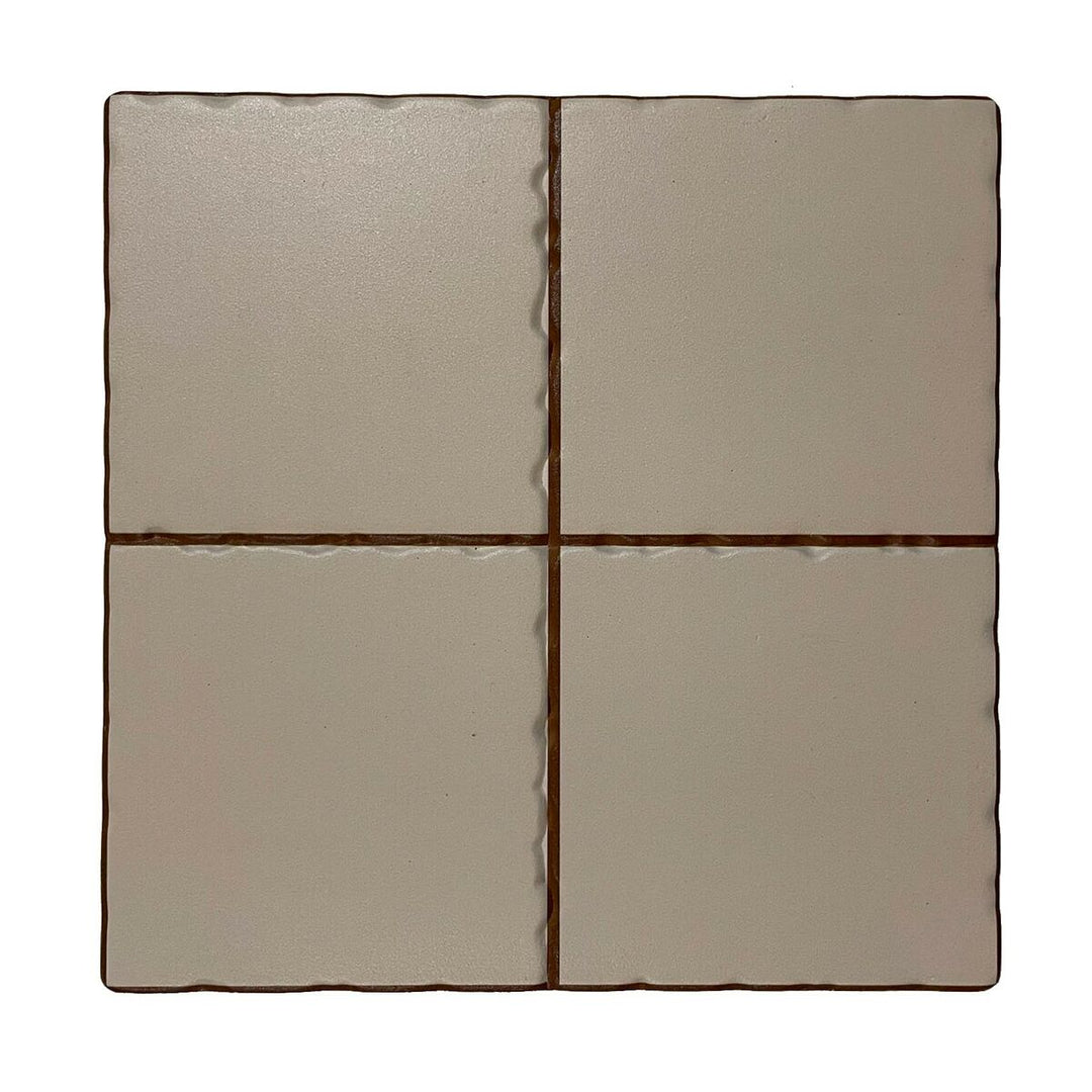 Beige Keramik Bordsunderlägg - Stilsäkert och elegant skydd- 20x20 cm