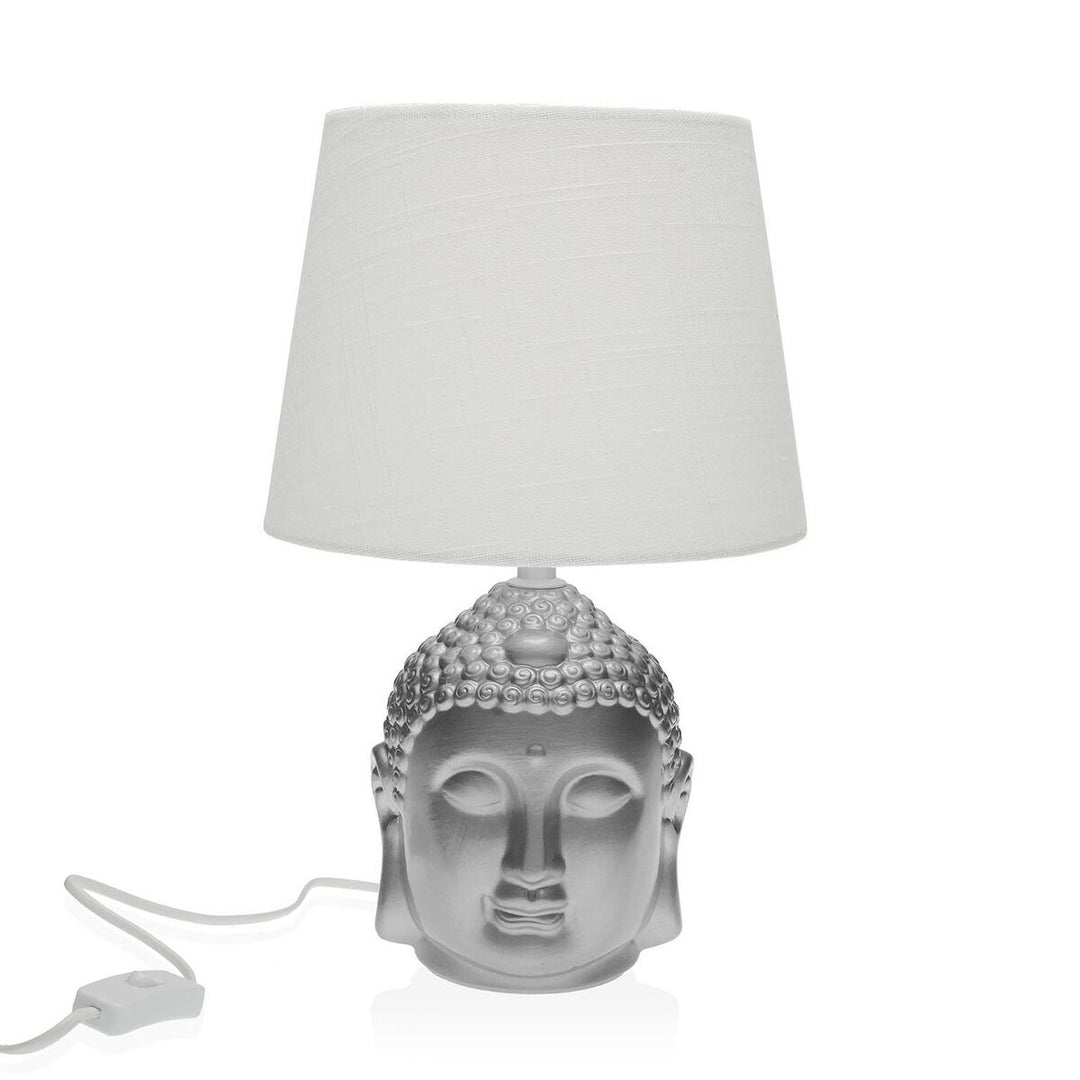 Bordslampa Buddha - Stilren design (21 cm) - Porslinsmaterial, 220-240 V, avslappnad atmosfär, 21 x 