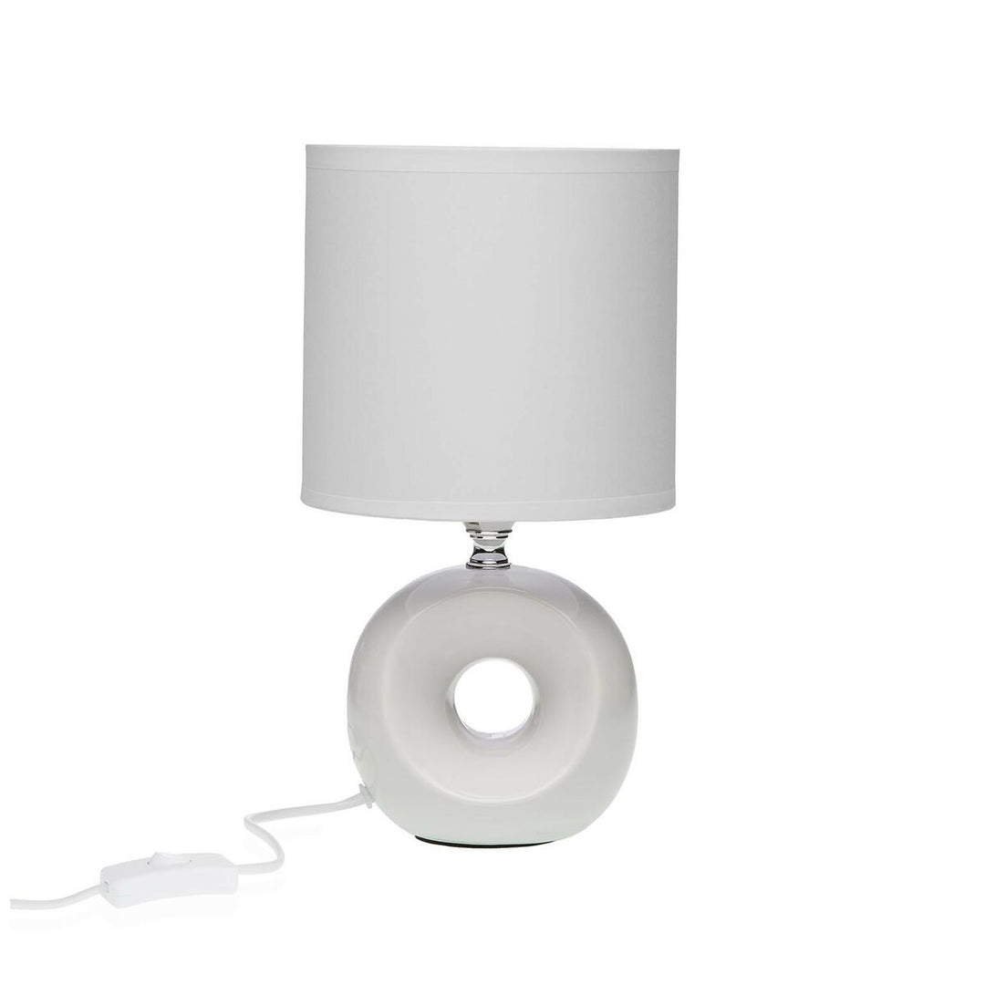 Keramisk bordslampa Versa - Elegant design, 15 cm hög