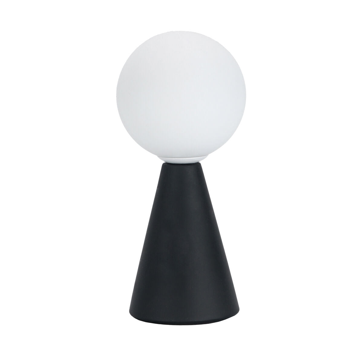 Svart Keramik Bordslampa - Elegant design, 40 W, 10 x 22,5 cm