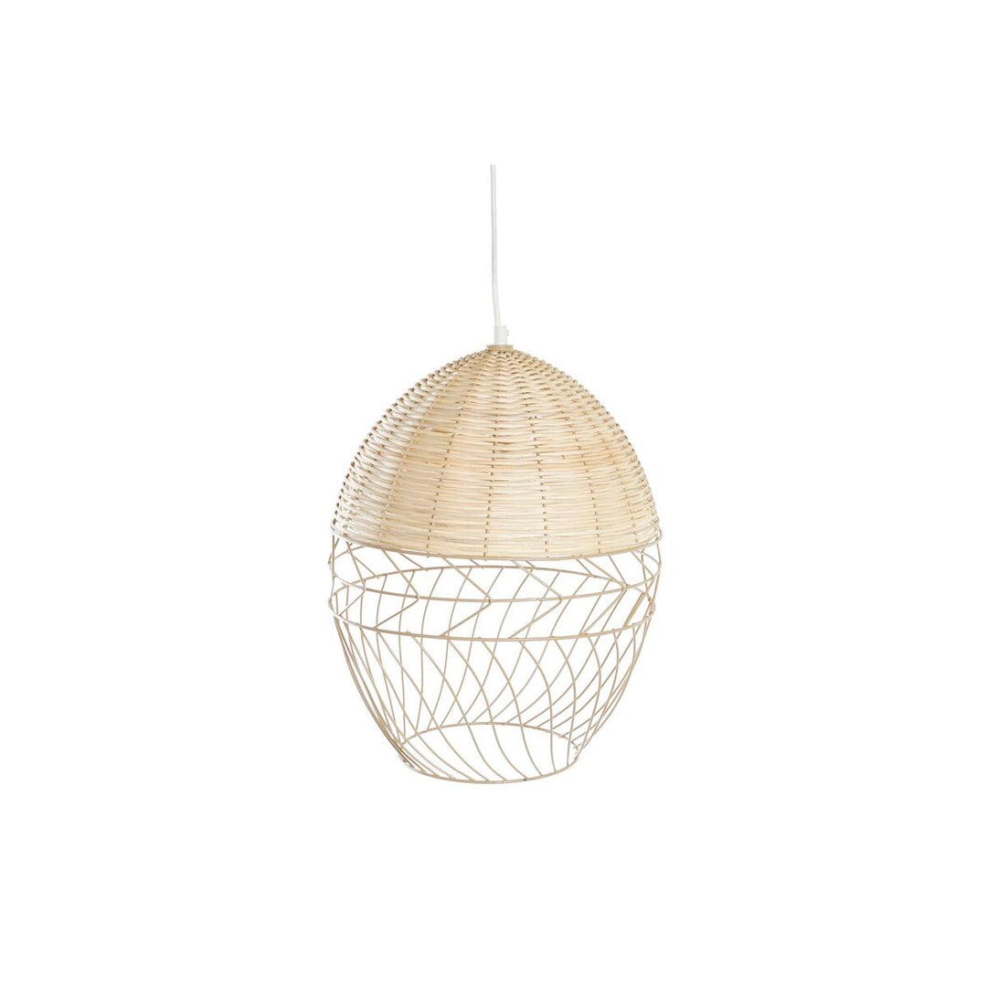 Modern Rattan Taklampa - Vit Metall (50 W) - Elegant taklampa i modern design.