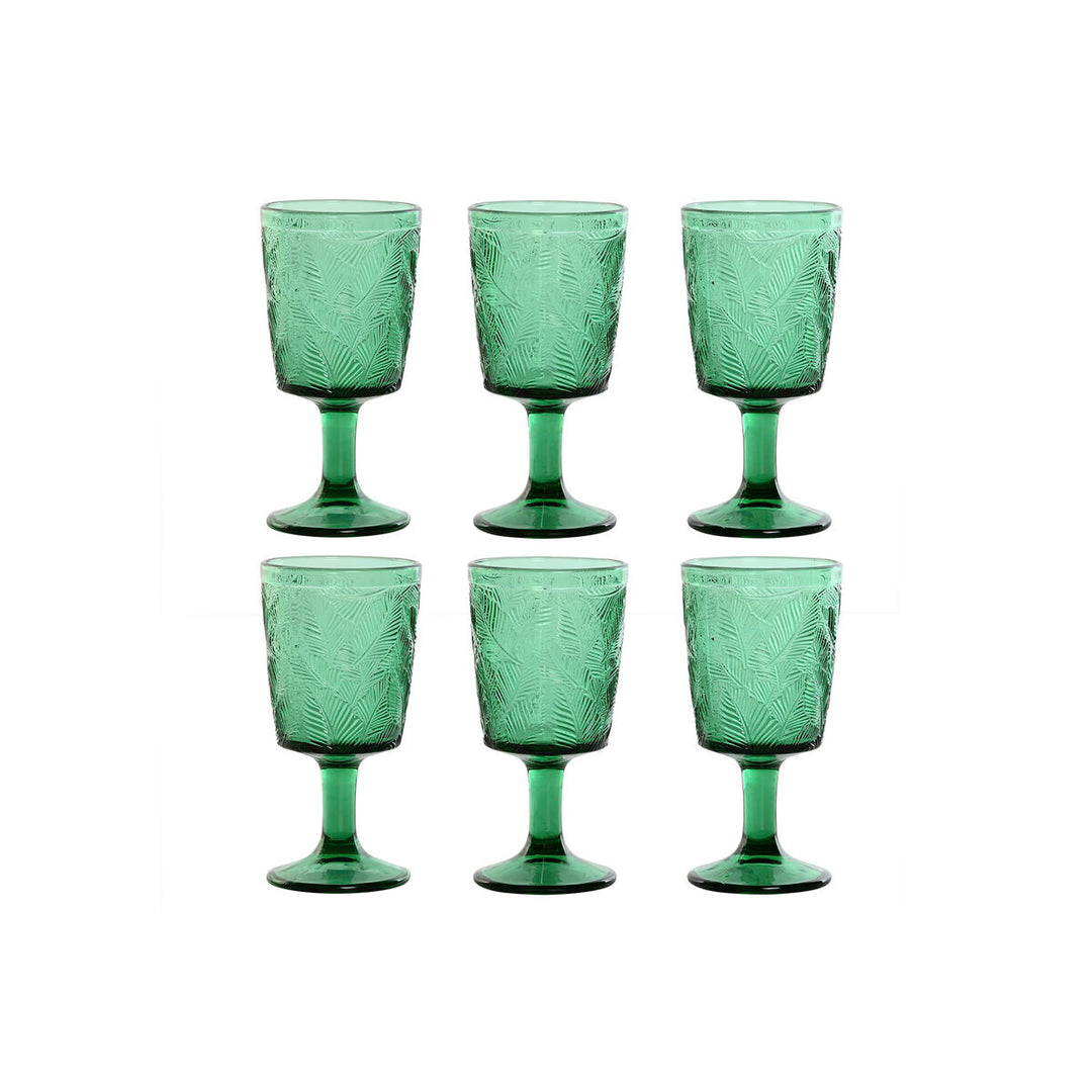 Gröna Glas - Elegant 6-pack 285 ml - Förhöj stilen i ditt hem med vackra Esprit Grön Glas.