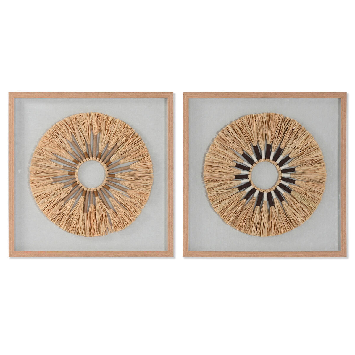 ESPRIT 3D-Cirkel Tavla, 60x60 cm, 2-pack - Moderna cirklar i 3D-design. Perfekt för unik heminrednin