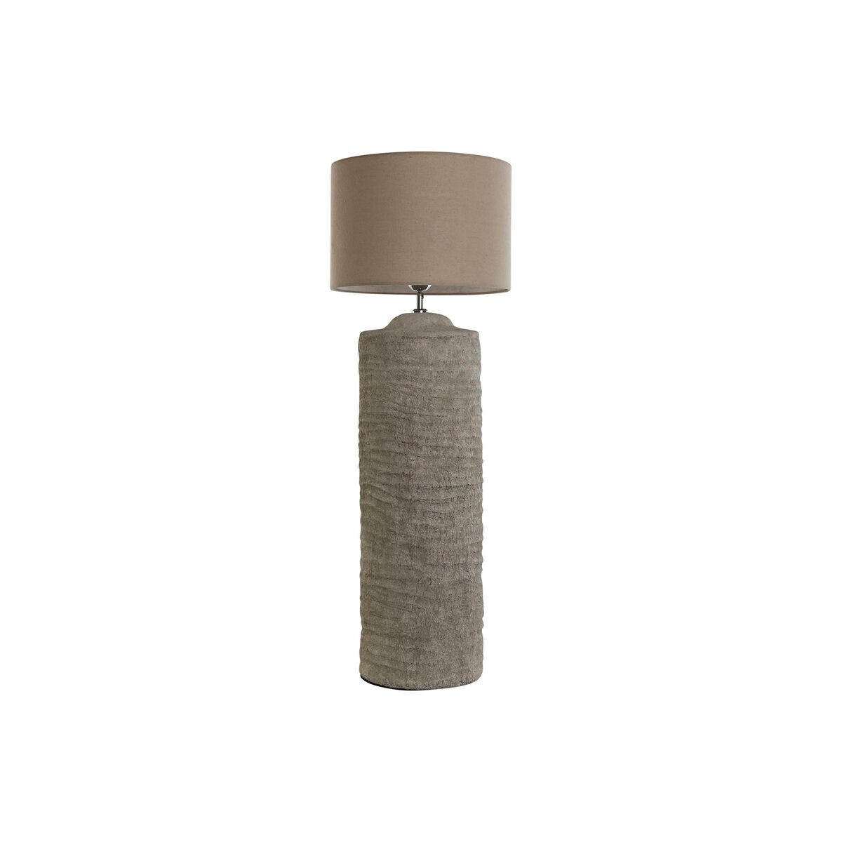 Modern grå cement bordslampa - 50W, 82cm, romantisk design, plug-in. SEO-optimerad bildtext.