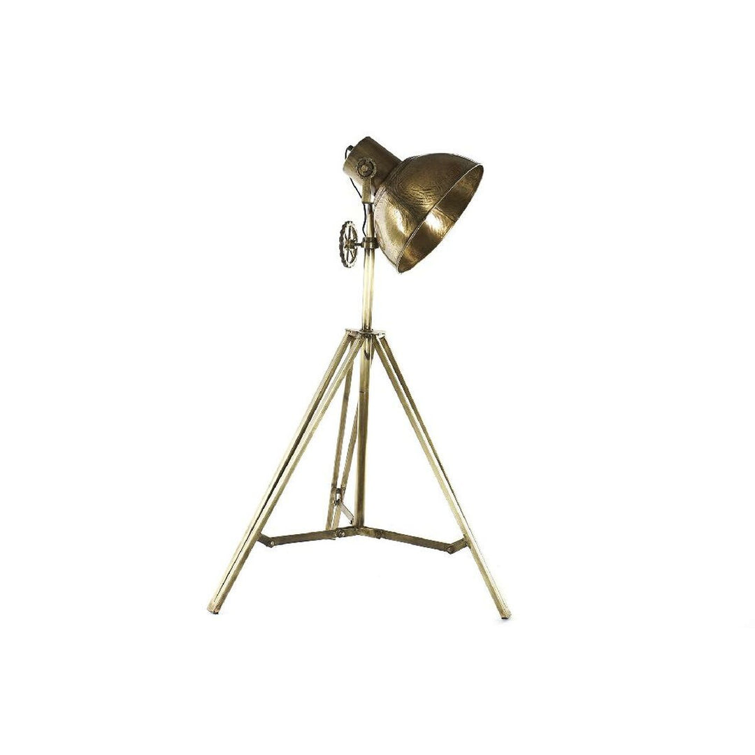 Gyllene golvlampa Home ESPRIT - Elegant design, metall, 25 W, 30x28x142 cm