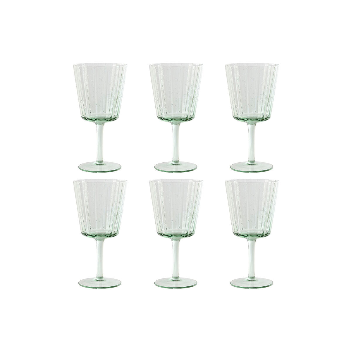 Espresso & Kaffeglas i Grönt Glas, 285 ml, 6-pack - stilfullt och praktiskt set.