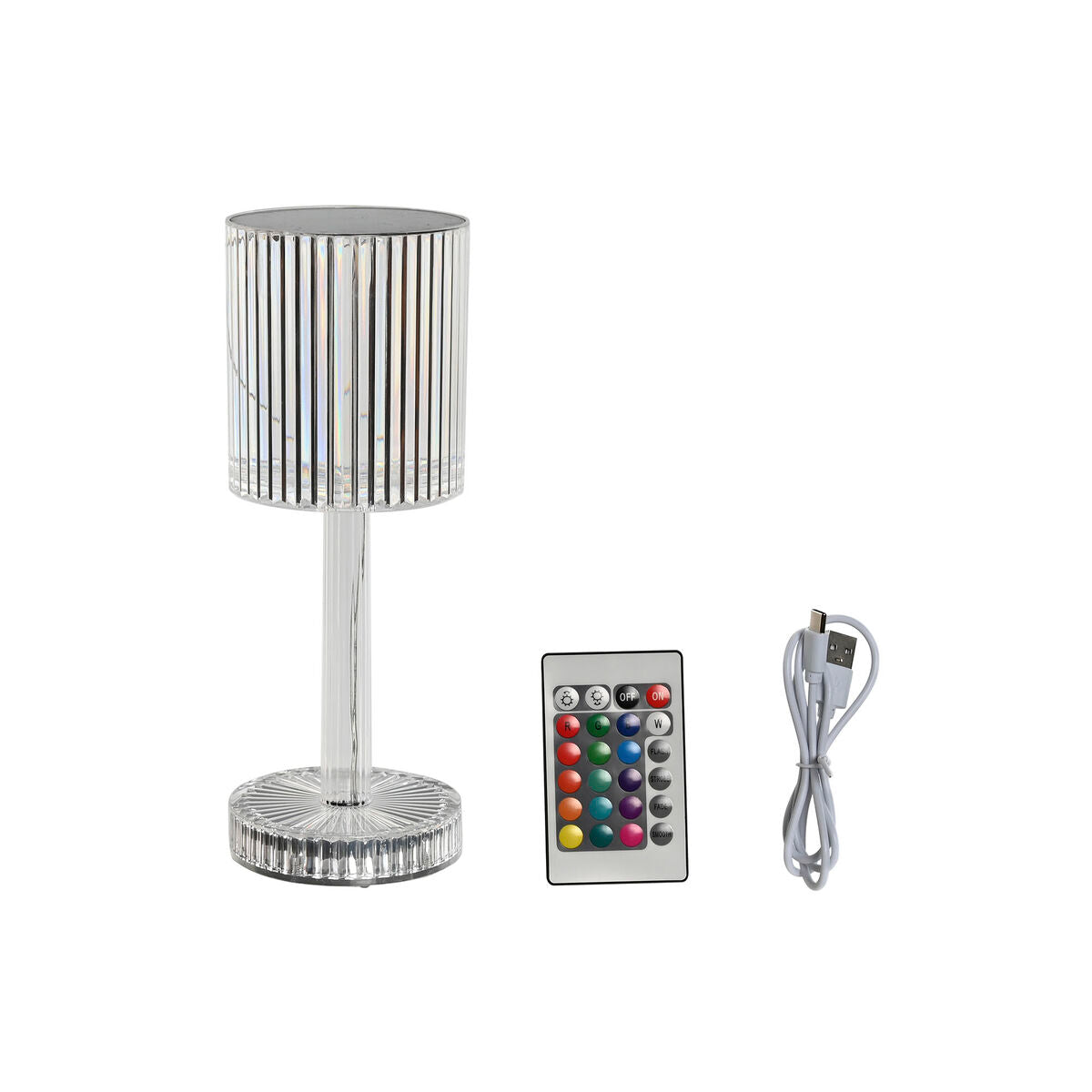 LED-bordslampa Ljusmodern - Skapa modern atmosfär med effektfullt LED ljus - Akrylmaterial - 23,5 cm