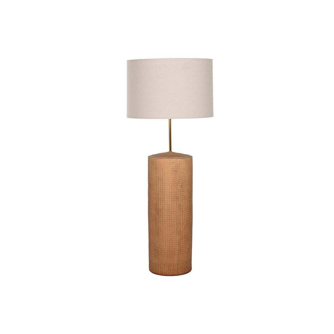 Modern golvlampa i brun beige, 220V, 50x50x124,5cm - eleganta touch till ditt hem.