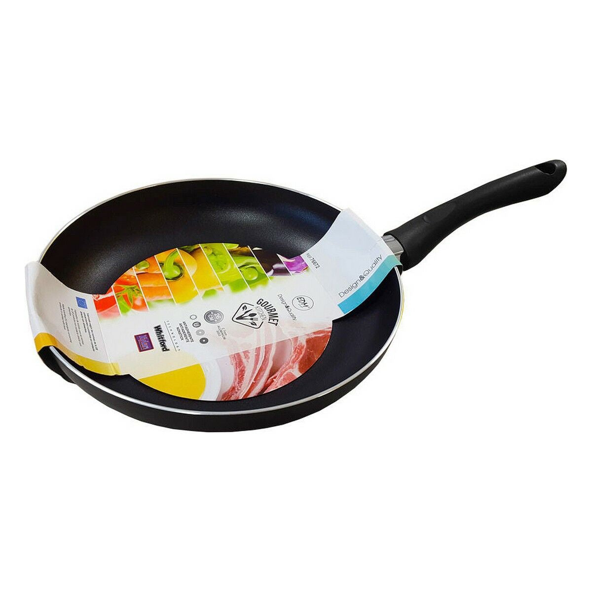 Stekpanna 30 cm med Non-stick Whitford Coating - Högkvalitativ aluminium för jämn värmefördelning. P