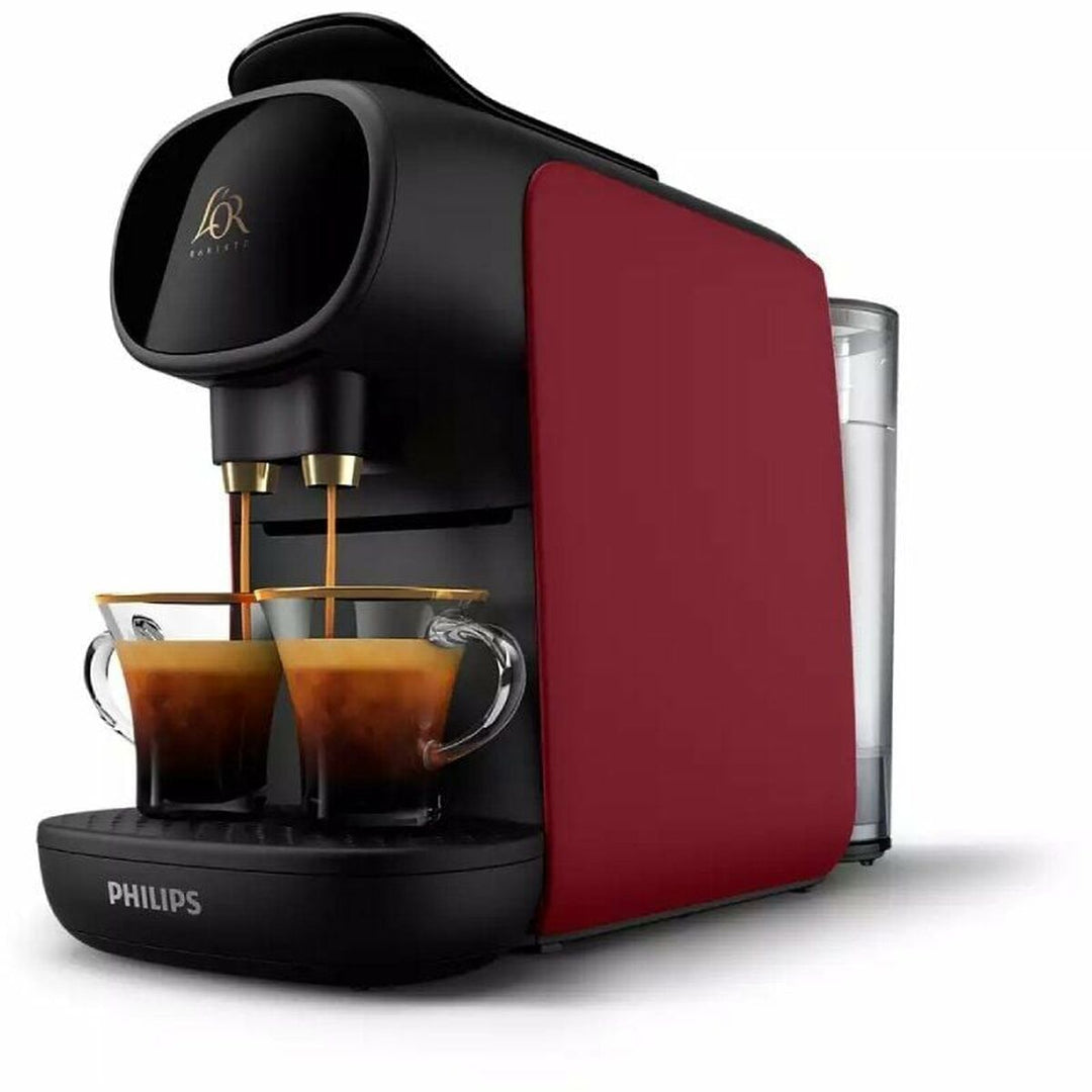 Philips L'Or Barista Sublime Kaffekapslar - Kraftfullt 1450 W - Svart och Röd, Plug-in produkt, EU-k