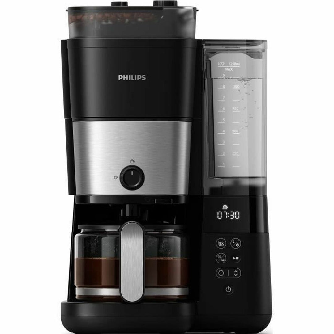 Philips Kaffebryggare HD7888/01 - Svart, 10 koppar, automatisk avstängning, timer, LED-teknologi