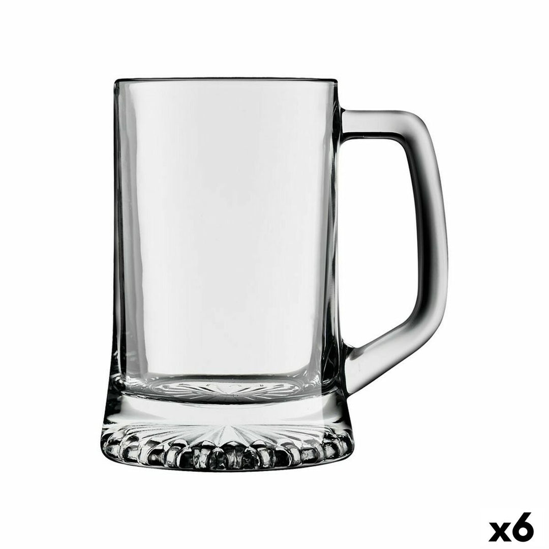 6-pack eleganta Crisal Maxim Ölglas, 280 ml - för stilfulla dryckesupplevelser.