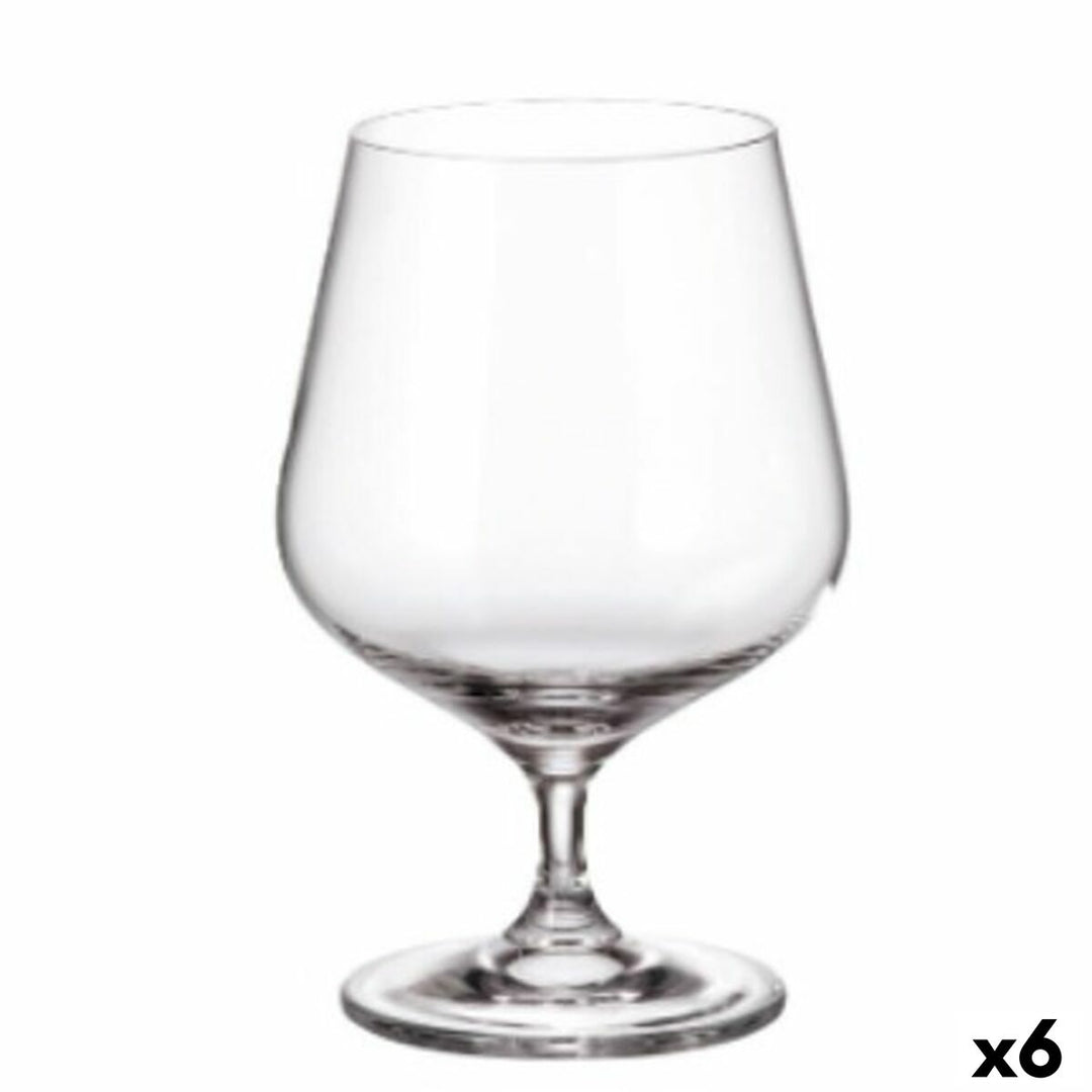 Konjaksglas Bohemia Crystal Sira 590 ml, 6-pack - Elegant och stilfullt glas för konjak och spritsor