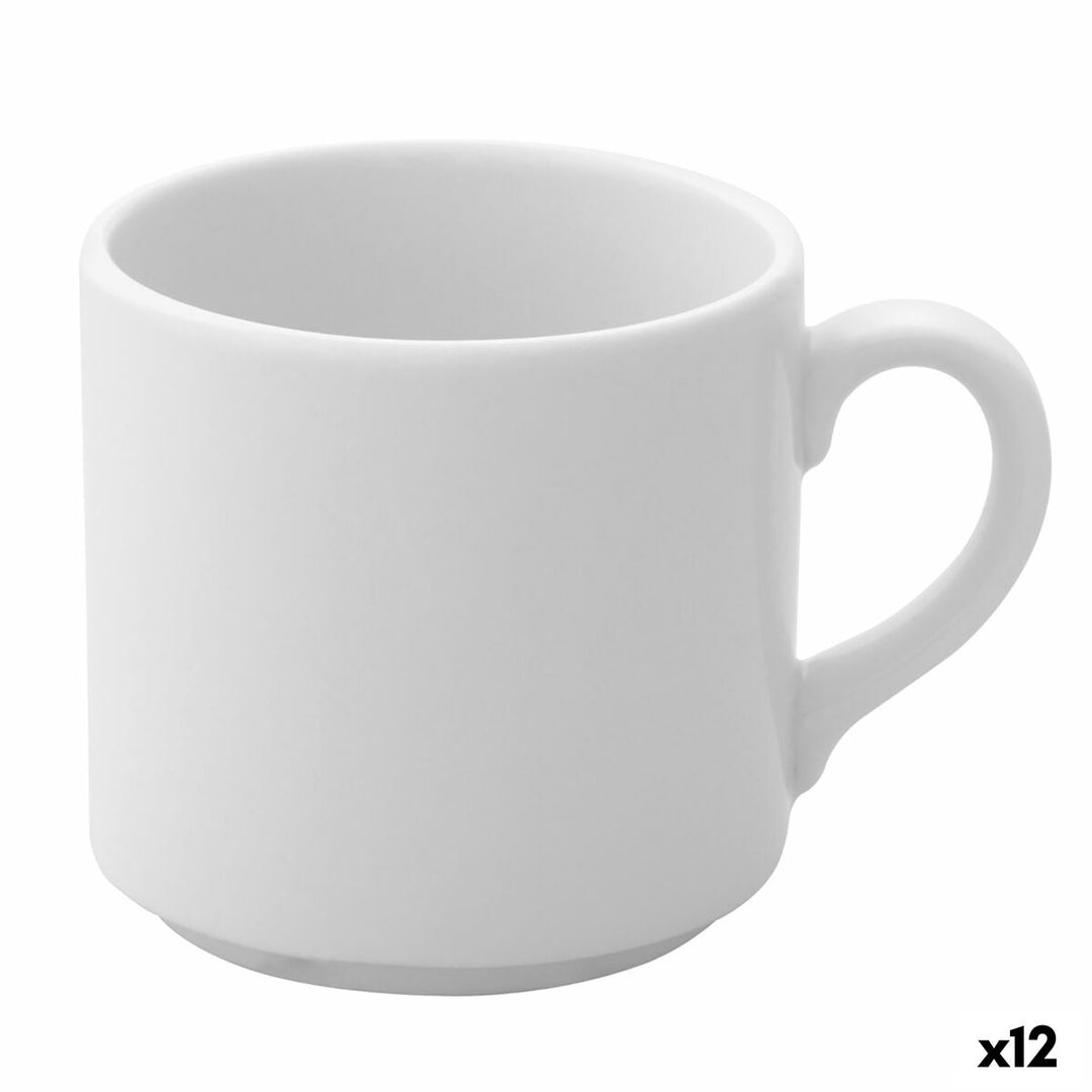 Keramiska kaffekoppar och tekoppar, 200 ml, set om 12 - Ariane Prime