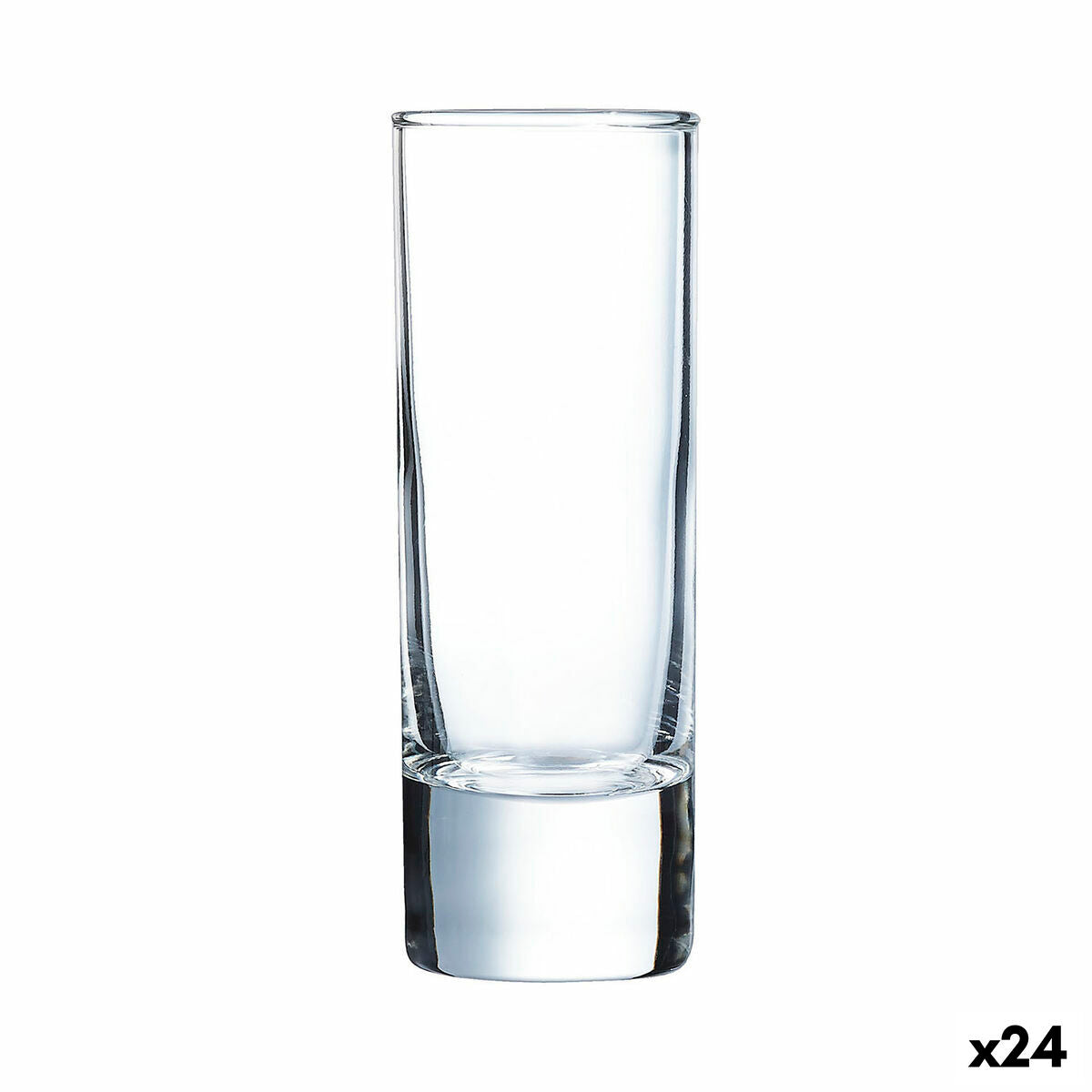 24-pack Luminarc Islande Shotglas, 6 cl - eleganta glas för festliga tillfällen och vardagsbruk.