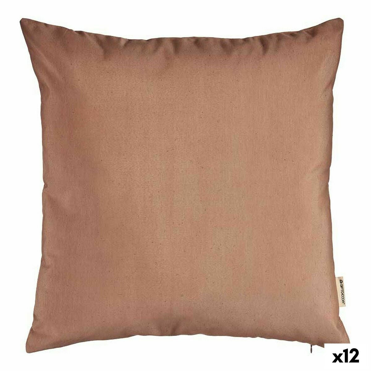 12-pack Kuddfodral i Elegant Brun Design (60x0,5x60 cm) - Stilfulla och bekväma kuddfodral i varm br