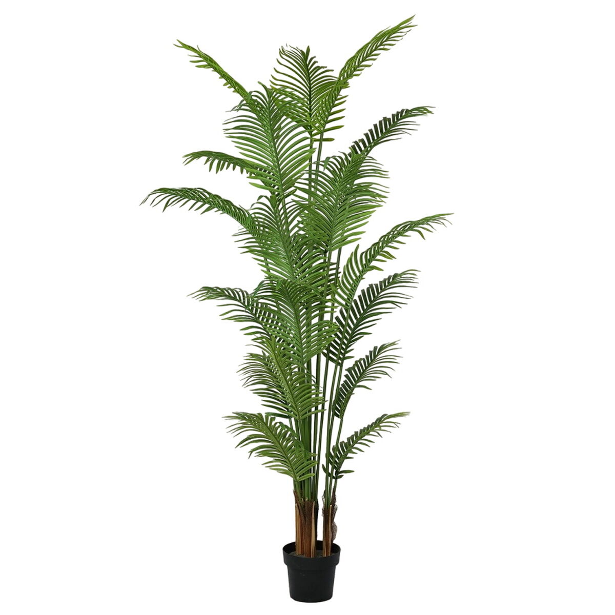 Areca 210 cm - Dekorativ växt i polyuretan cement för hemmet. Tål UV-strålning.